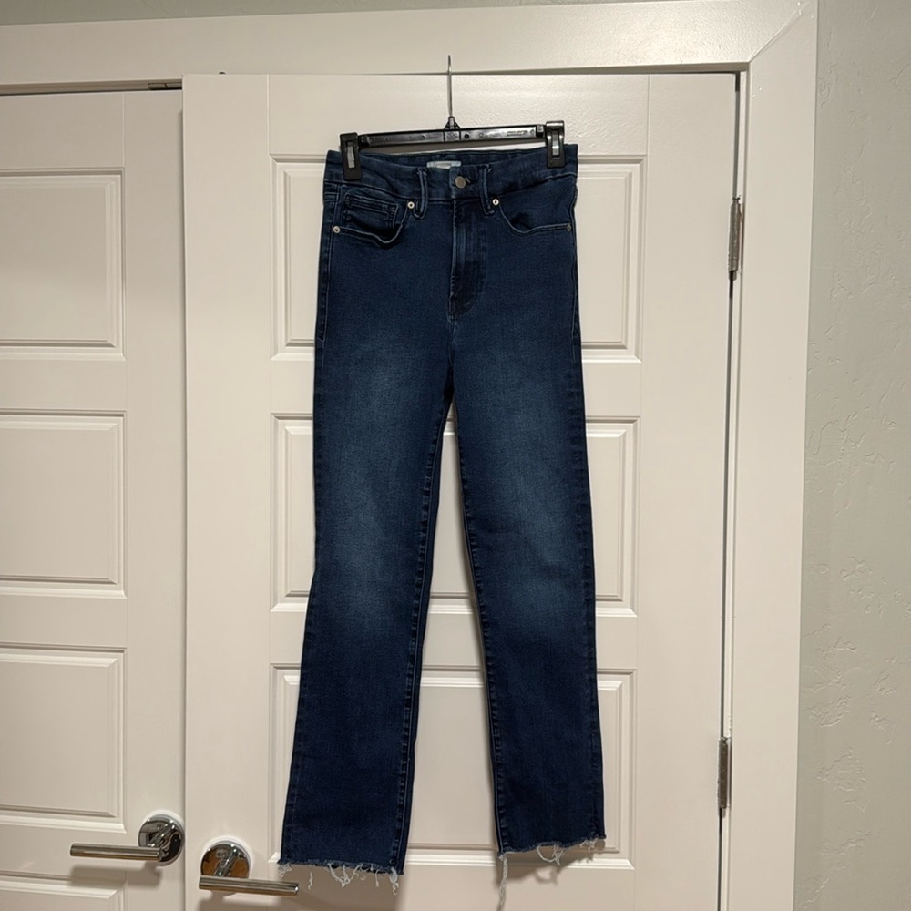 Good American always fits good classic Jean size 6-12